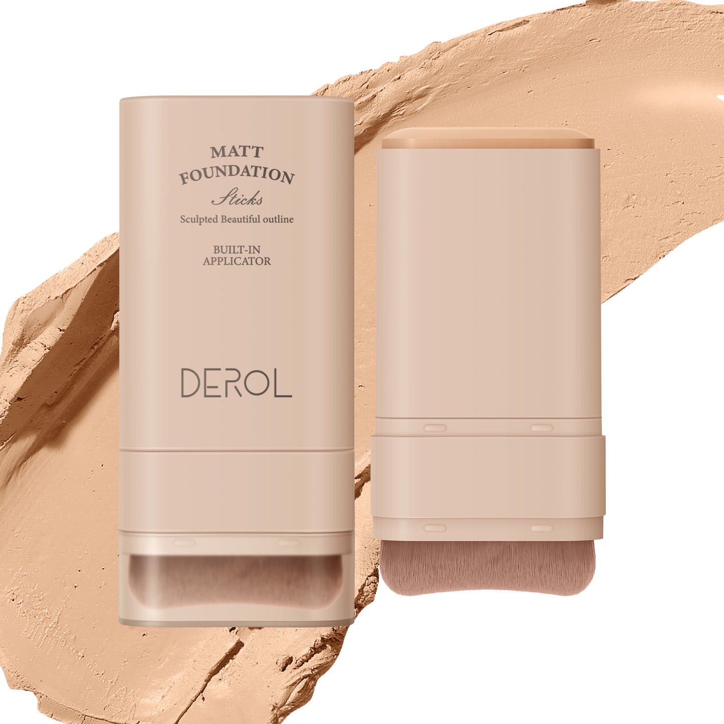 Fashion Simple Stick Foundation With Brush