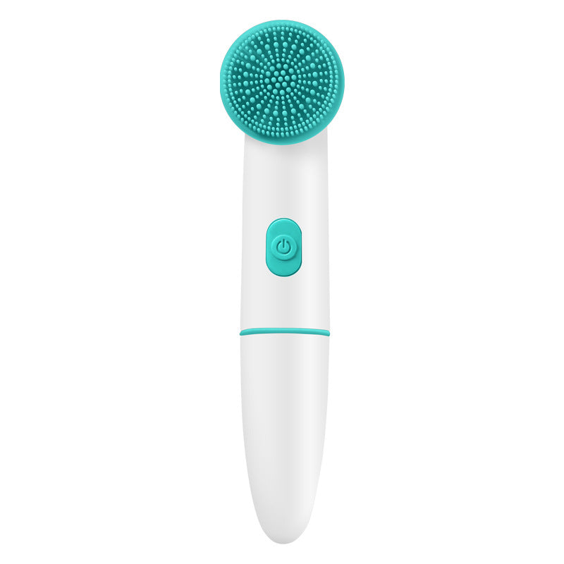 Limpiador facial electrónico de silicona