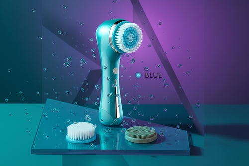 Cepillo limpiador facial eléctrico