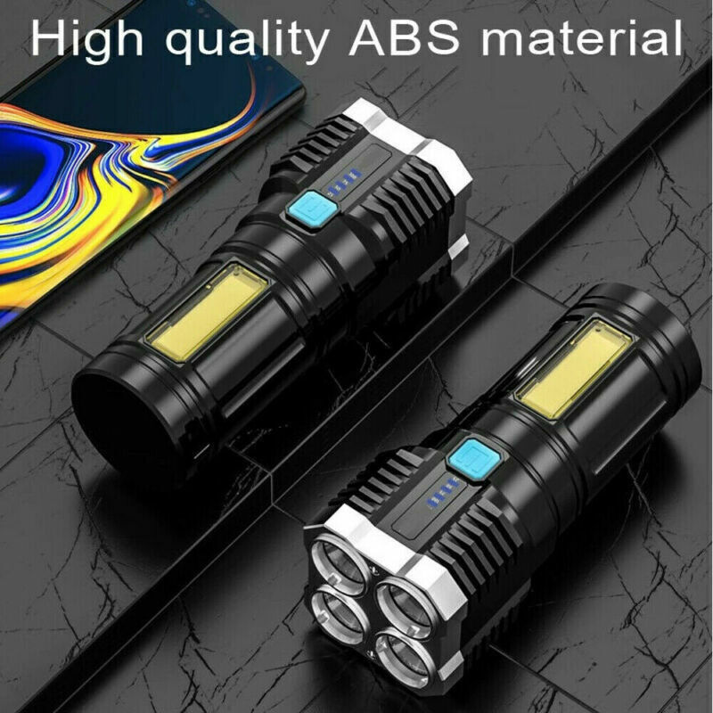 Linterna táctica LED  de 4 focos