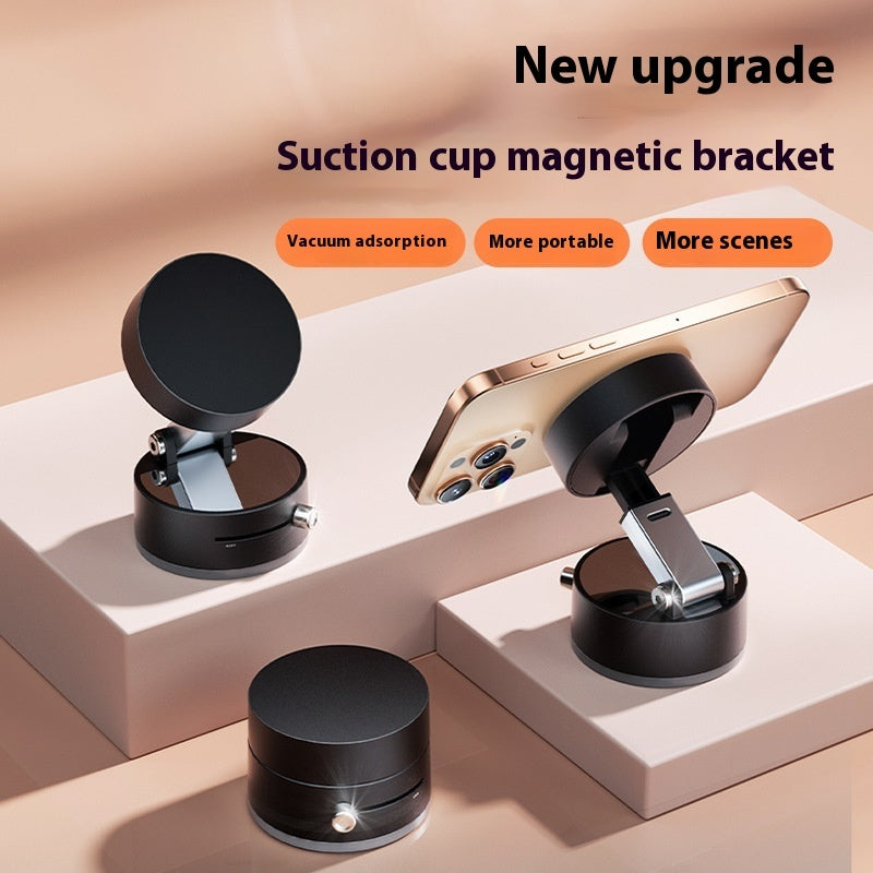 Soporte magnético plegable para teléfono móvil de coche con ventosa