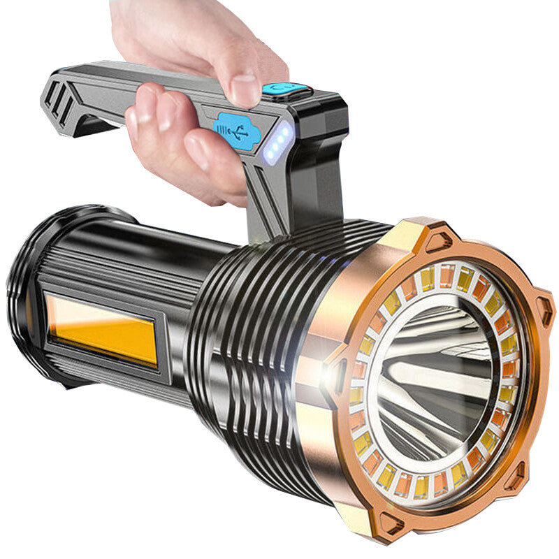 Linterna LED recargable por USB