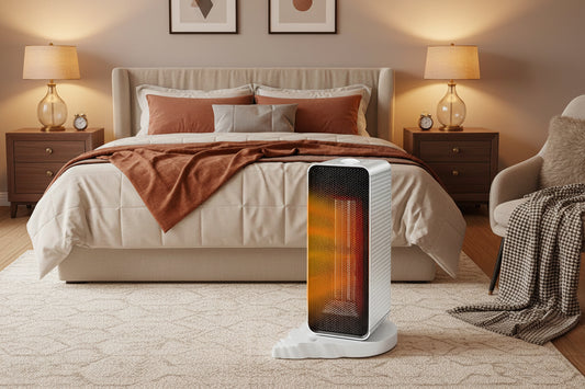 Household Vertical Shaking Head Heater Knob Type