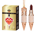 Labial de maquillaje mate tricolor Cetro