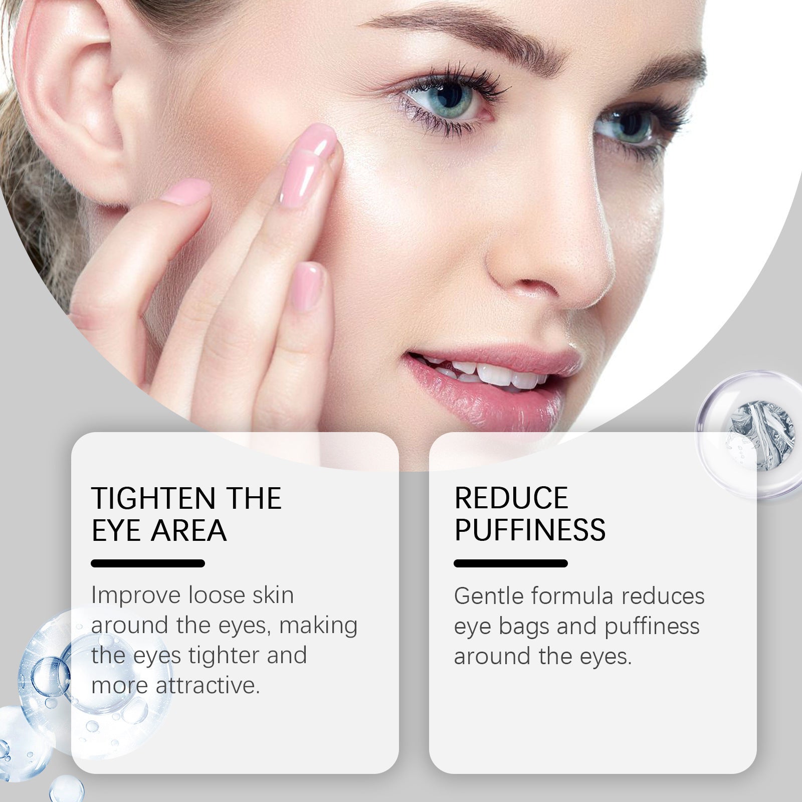 Crema de retinol para el contorno de los ojos
