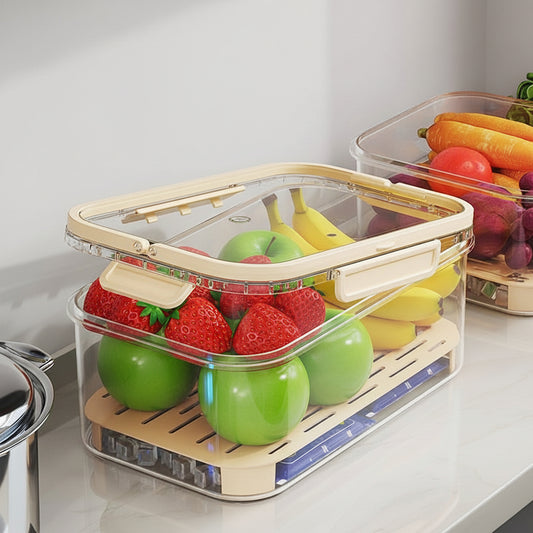 Food Grade Crisper Refrigerator Kitchen Storage Box