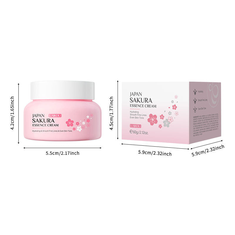 Set de cuidado facial Sakura de 4 piezas