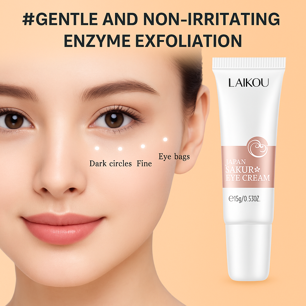 Crema de cerezo  para el contorno de los  ojos hidratante y humectante