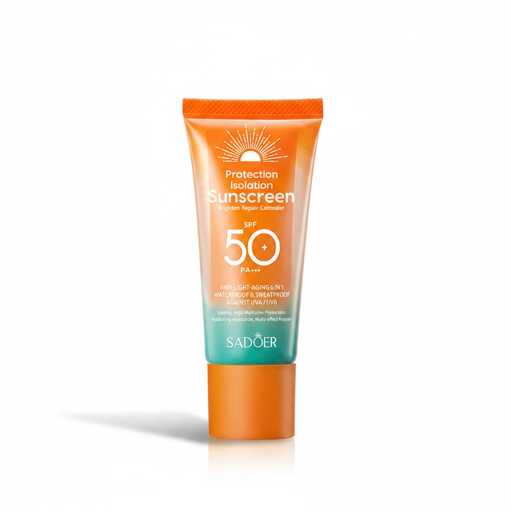 SADOER Sunscreen Fondo Blanco
